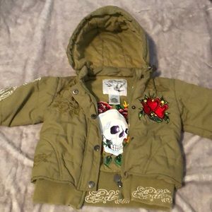Ed Hardy 2T kids jacket